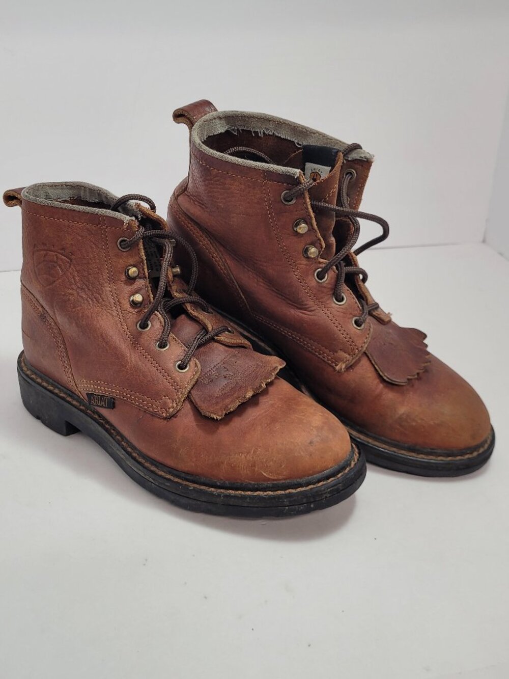 Ariat Style 31080 Brown Leather Work Boots